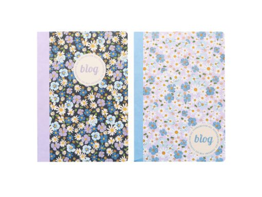 Schrift B'LOG FLOWERS A5 ruit 5mm 48v 90gr krimp 2 st 2 mot.