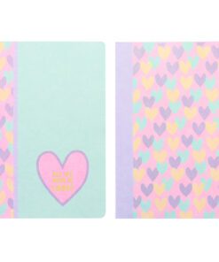 Schrift B'LOG HEARTS A5 lijn 48v 90gr krimp 2st 2 motieven