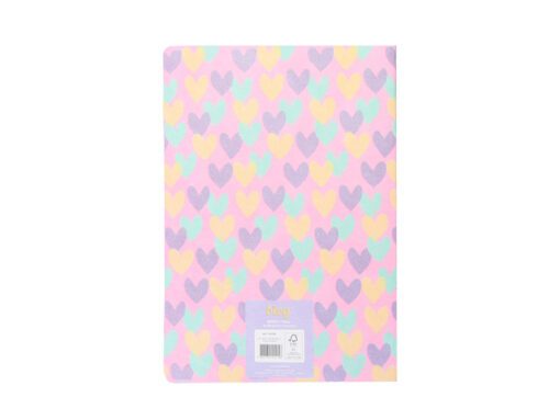 Schrift B'LOG HEARTS A5 lijn 48v 90gr krimp 2st 2 motieven