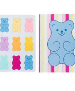 Schrift B'LOG SWEET CANDY A5 lijn 48 vel 90 gr krimp 2st 2  motieven