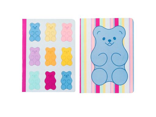 Schrift B'LOG SWEET CANDY A5 lijn 48 vel 90 gr krimp 2st 2  motieven