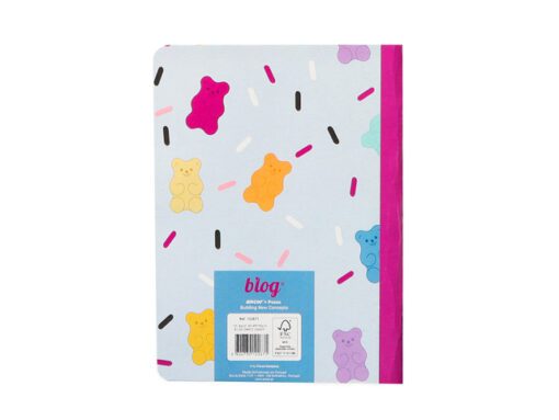 Schrift B'LOG SWEET CANDY A5 luit 5mm 48v. 90 gr krimp 2 st 2 motieven