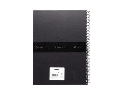 Spiraalblok VAULT A5 HC lijn 160 blz 90 gr papier