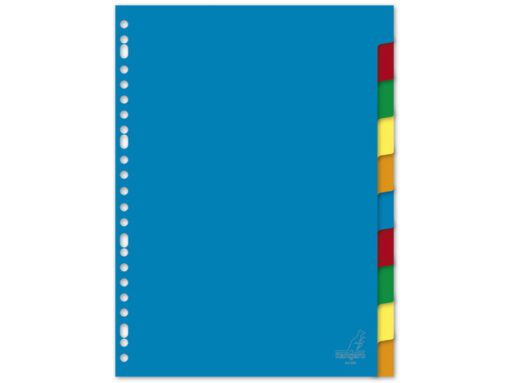 Tabblad Kangaro A4 blanco PP 120micron krimp a 5 sets