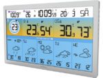 Weerstation Technoline WD 2500 373x228x30mm zilver met 1    buitensensor