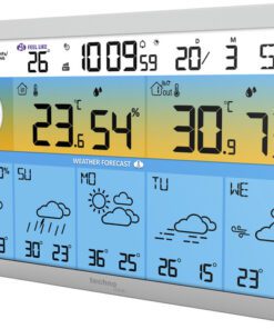 Weerstation Technoline WD 2500 373x228x30mm zilver met 1    buitensensor
