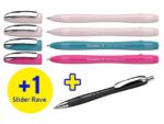 Balpen Schneider Memo XB Colour assorti doos a 4 + 1