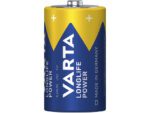 Batterij Varta Longlife Power D blister a 2 stuks