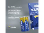 Batterij Varta Longlife Power D blister a 2 stuks