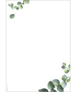Designpapier Sigel A4 90grs Eucalyptus 1, pak 100 vel
