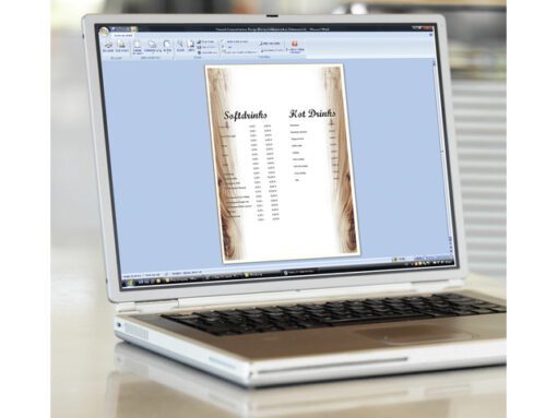 Designpapier Sigel A4 90grs Oak 2, pak 100 vel