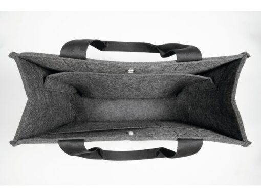 Desk Sharing Bag Basic M donkergrijs 360x280x150mm