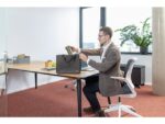 Desk Sharing Bag Basic M donkergrijs 360x280x150mm