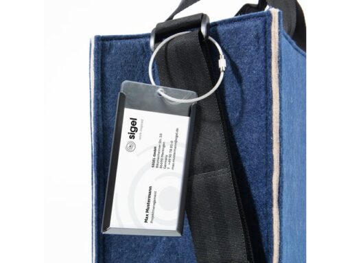 Desk Sharing Bag Bicolor M blauw/beige M 360x280x150mm