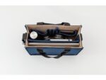 Desk Sharing Bag Bicolor M blauw/beige M 360x280x150mm