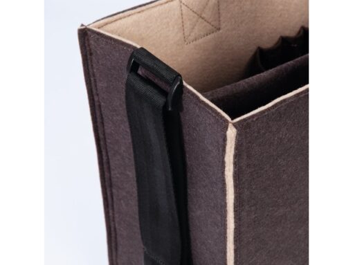 Desk Sharing Bag Bicolor M bruin/beige M 360x280x150mm