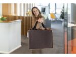 Desk Sharing Bag Bicolor M bruin/beige M 360x280x150mm