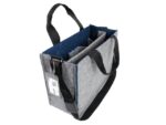 Desk Sharing Bag Bicolor M grijs/blauw M 360x280x150mm