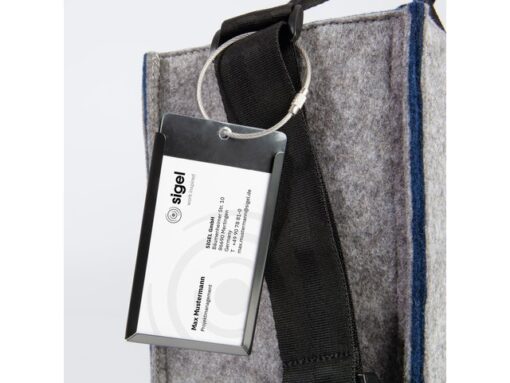 Desk Sharing Bag Bicolor M grijs/blauw M 360x280x150mm
