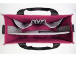 Desk Sharing Bag Bicolor M grijs/rood M 360x280x150mm