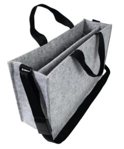 Desk Sharing Bag Classic L lichtgrijs L 500x280x150mm