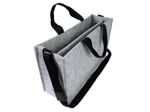 Desk Sharing Bag Classic L lichtgrijs L 500x280x150mm