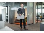 Desk Sharing Bag Classic L lichtgrijs L 500x280x150mm