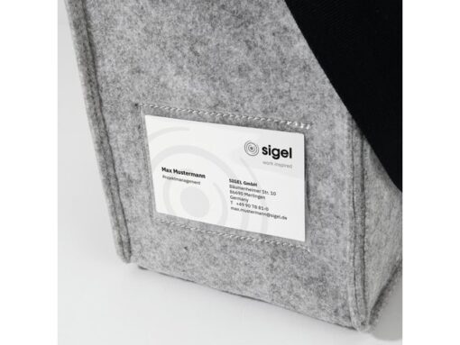 Desk Sharing Bag Classic M lichtgrijs M 360x280x150mm