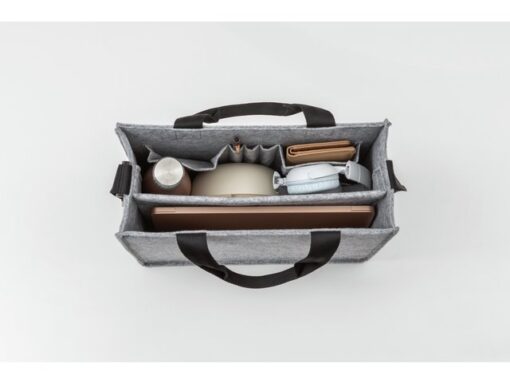 Desk Sharing Bag Classic M lichtgrijs M 360x280x150mm