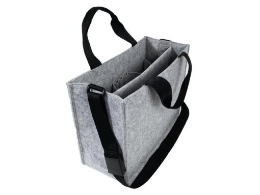 Desk Sharing Bag Classic M lichtgrijs M 360x280x150mm