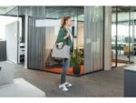 Desk Sharing Bag Classic M lichtgrijs M 360x280x150mm