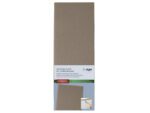 Drankkaart map Sigel 1/2 A4 smal beige voor 8 blad