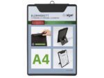 Menukaart klembord Sigel A4 zwart