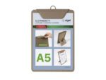 Menukaart klembord Sigel A5 beige
