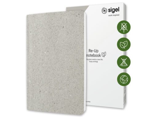 Notitieboek Re-Up A5 kalkwit lijn SC 100pag 100g