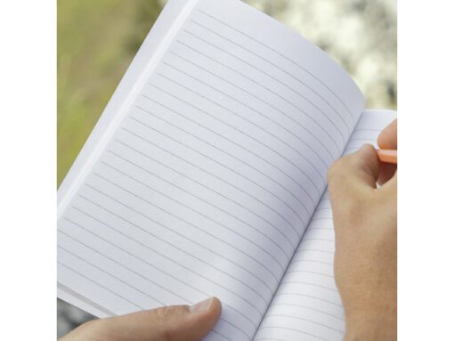 Notitieboek Re-Up A5 kalkwit lijn SC 100pag 100g