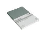 Notitieschrift Linescape Neo A5 2st. l.grijs/lime lijn 68   pag 80gr.