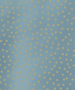 Toonbankrol Kangaro kraft dots blauw 60 grams 70 cm breed   250 meter