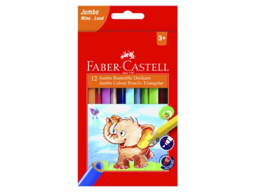kleurpotlood Faber-Castell Jumbo 12stuks