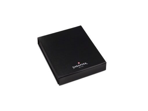 Balpen Giftset SHEAFFER 300 G9325 Glossy black chrome gold  tone met creditcardhouder