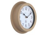Buitenwandklok - Ø22CM - metaal - bruin "Poppy"