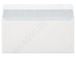 Dienstenvelop met venster Raadhuis 110x220mm DL (EA5/6) met plakstrip wit 200 stuks