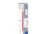 Gelpen Eberhard Faber Animal Erase-It  blister ass. kleur   schrijfkl. blauw