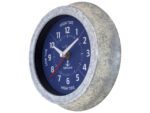 Getijdenklok Nextime dia 22cm Tide cijfers metaal blauwe    wijzerplaat