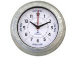 Getijdenklok Nextime dia 22cm Tide cijfers metaal witte     wijzerplaat