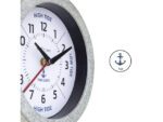 Getijdenklok Nextime dia 22cm Tide cijfers metaal witte     wijzerplaat