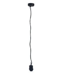 Hanglamp Nextime Beam RVS zwart 200 cm kabel