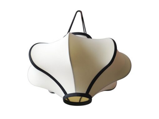 Lantaarn Nextime Lumi 40 cm stof creme