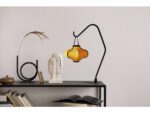 Lantaarn Nextime Lumi 40 cm stof geel