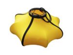 Lantaarn Nextime Lumi 40 cm stof geel